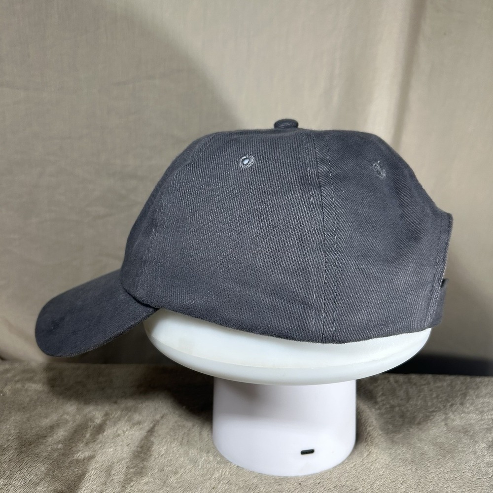 Chicago Blackhawks Hat Cap Pepsi Promo Charcoal Grey Kick10 Pro Gear Hook Loop - Picture 5 of 7